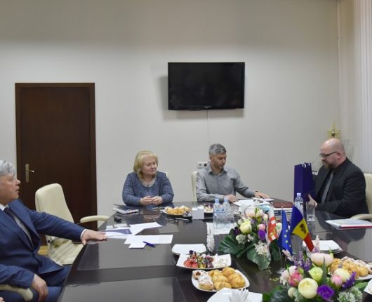 Delegație din Germania în vizită la USMF „Nicolae Testemițanu”
