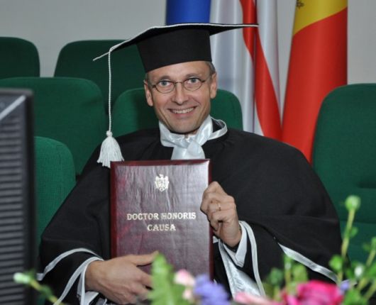 Christoph Lange - Doctor Honoris Causa  al IP USMF ”Nicolae Testemițanu”