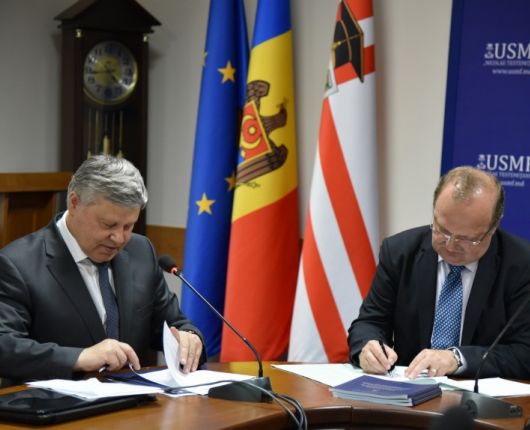 Un nou acord de colaborare cu UMF „Gr. T. Popa” Iași