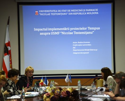 Impactul proiectelor Tempus asupra USMF „Nicolae Testemițanu”