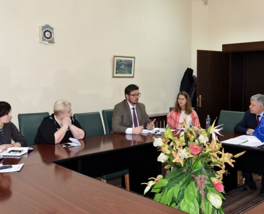 Reprezentanții Ambasadei SUA în Republica Moldova în vizită la USMF „Nicolae Testemiţanu”