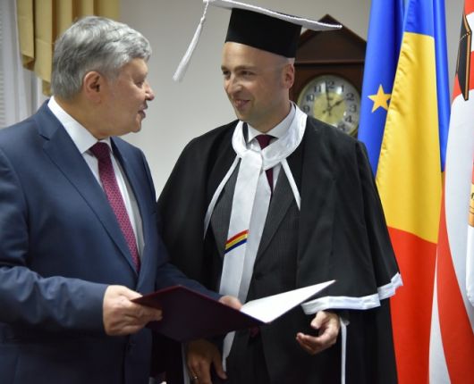 Profesorul Alexandru Mustea decernat cu titlul  Doctor Honoris Causa al Alma Mater