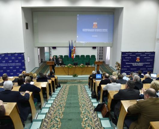 Ședința comună a conducerii Ligii Medicilor din Republica Moldova  și a Asociaţiei Ştiinţifice Medicale din Moldova