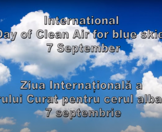 Ziua Internațională a Aerului Curat pentru cerul albastru 2020