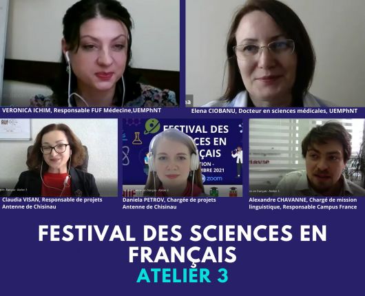 Festivalul Ştiinţelor în limba franceză